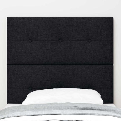 vidaXL Kopfteil mit Kopfteil Schwarz 90 cm Kunstleder