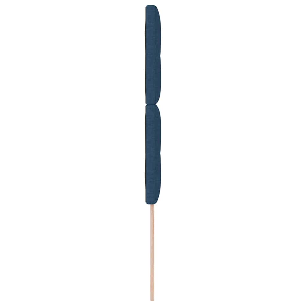 vidaXL Kopfteil mit Kopfteil Blau 100 cm Kunstleder