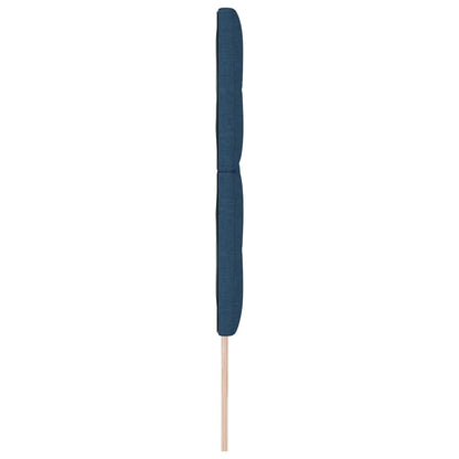 vidaXL Kopfteil mit Kopfteil Blau 180 cm Kunstleder