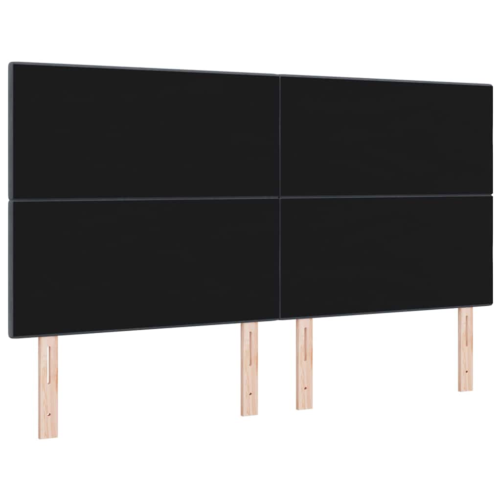 vidaXL Kopfteil mit Kopfteil Dunkelgrau 180 cm Kunstleder