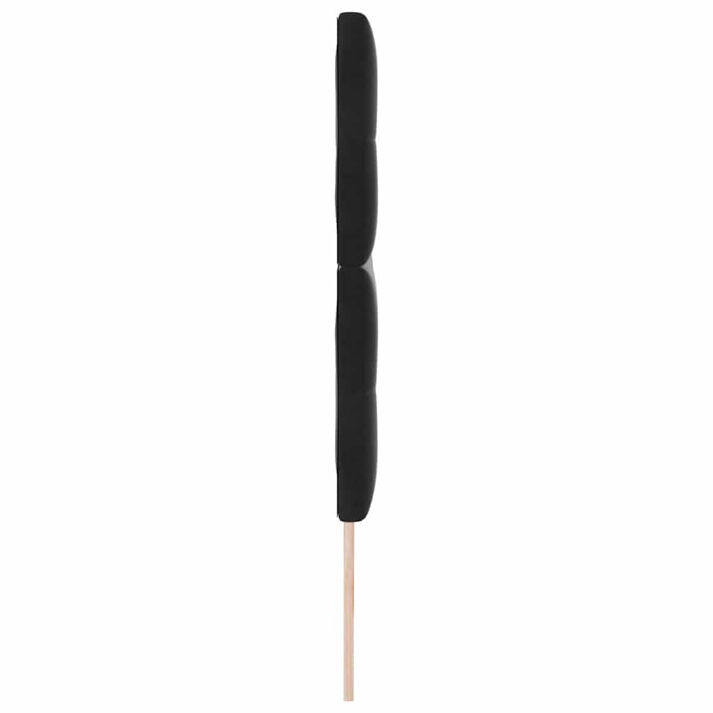vidaXL Kopfteil mit Kopfteil Schwarz 180 cm Kunstleder