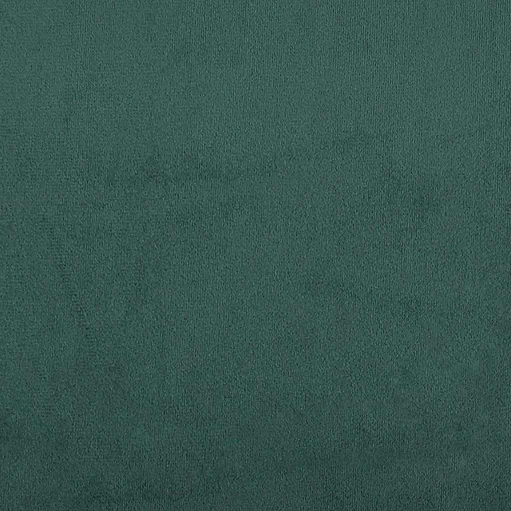vidaXL Kopfteil mit Kopfteil Dunkelgrün 180 cm Kunstleder