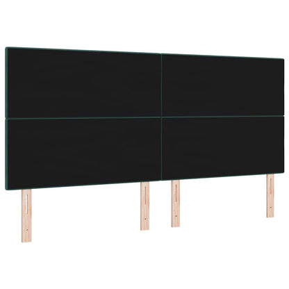 vidaXL Kopfteil mit Kopfteil Dunkelgrün 200 cm Kunstleder