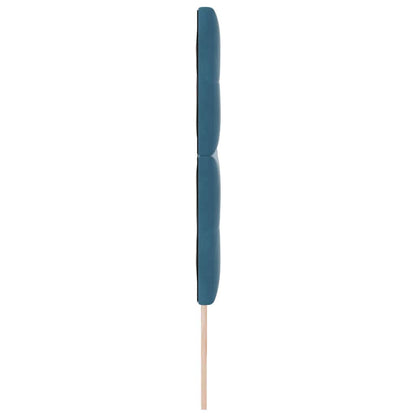vidaXL Kopfteil mit Kopfteil Dunkelblau 200 cm Kunstleder