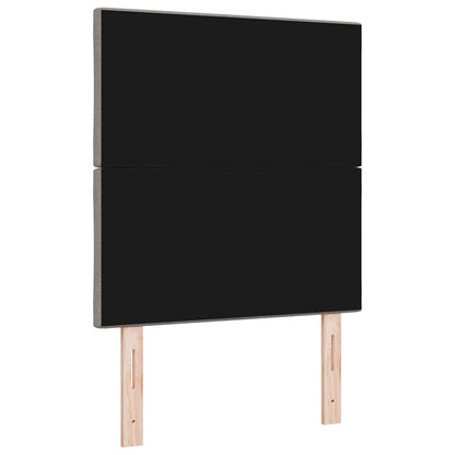 vidaXL Kopfteil mit Kopfteil Taupe 80 cm Kunstleder