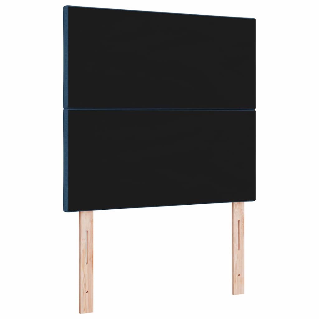 vidaXL Kopfteil mit Kopfteil Blau 100 cm Kunstleder