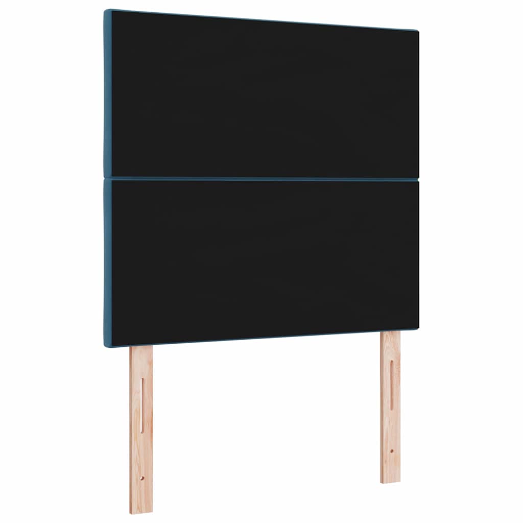 vidaXL Kopfteil mit Kopfteil Dunkelblau 100 cm Samt