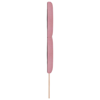 vidaXL Kopfteil mit Kopfteil Rosa 160 cm Samt
