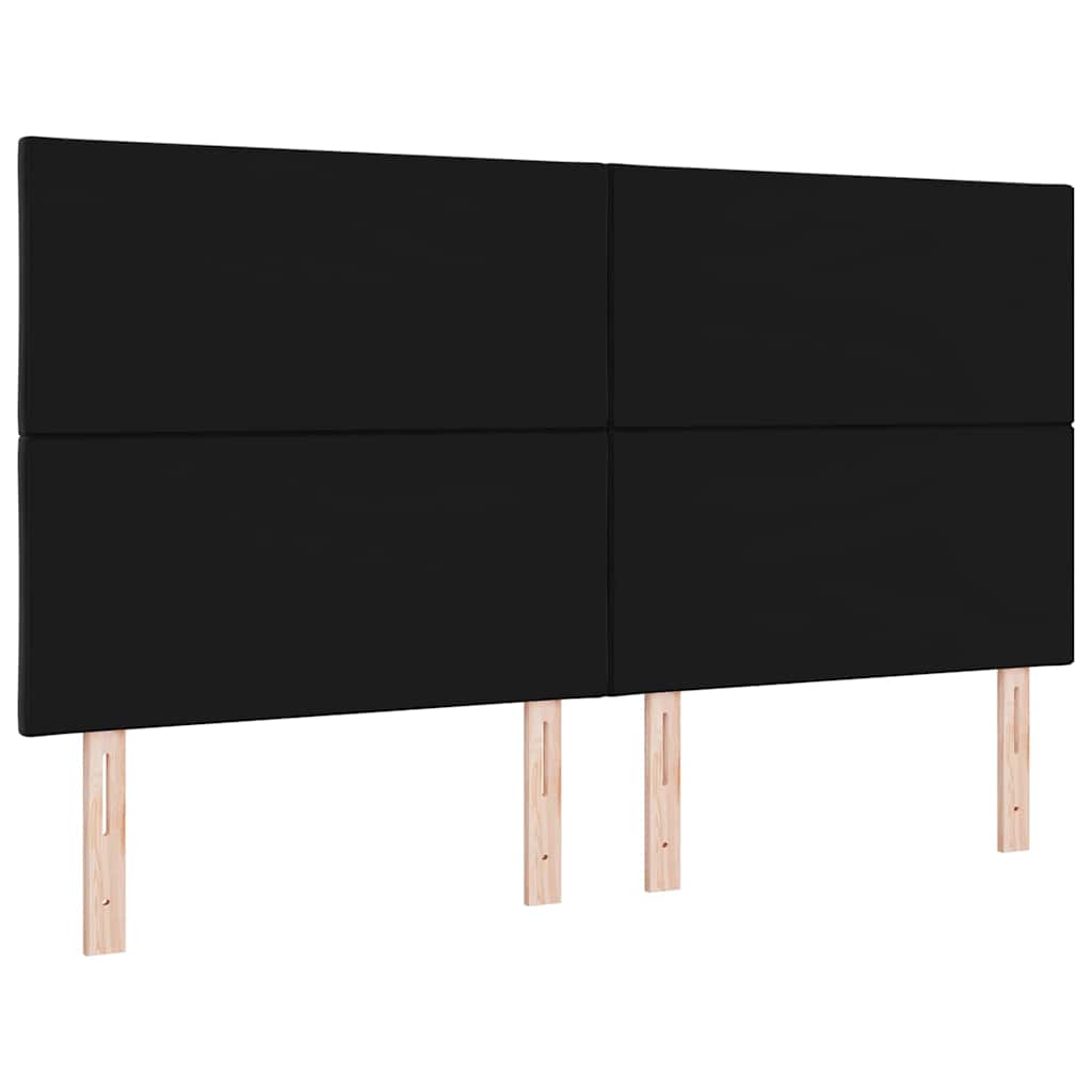 vidaXL Kopfteil mit Kopfteil Schwarz 180 cm Samt