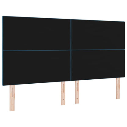 vidaXL Kopfteil mit Kopfteil Dunkelblau 180 cm Samt
