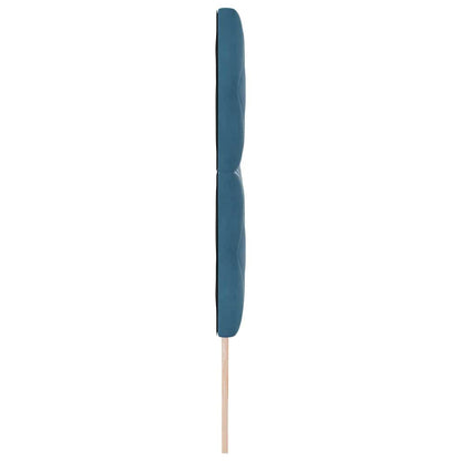 vidaXL Kopfteil mit Kopfteil Dunkelblau 180 cm Samt