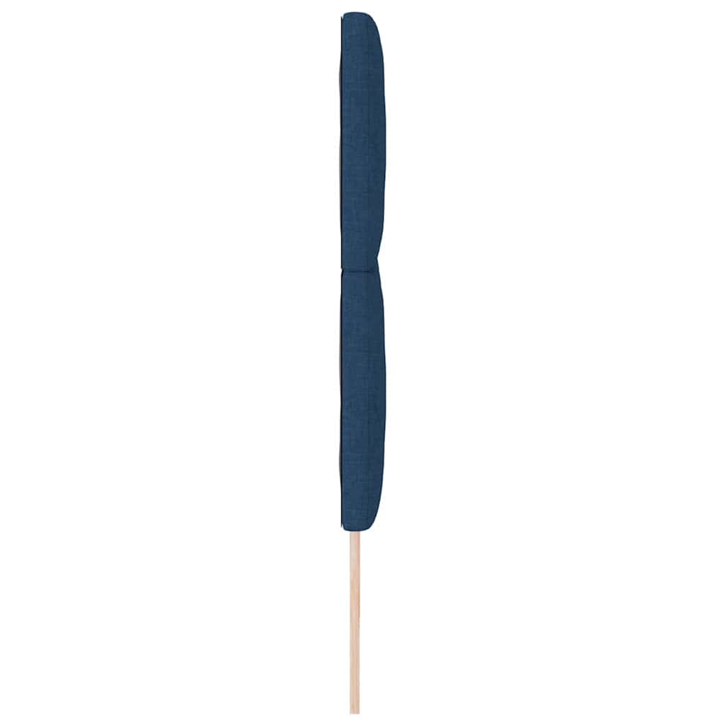 vidaXL Kopfteil mit Kopfteil Blau 200 cm Kunstleder