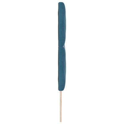 vidaXL Kopfteil mit Kopfteil Dunkelblau 200 cm Samt