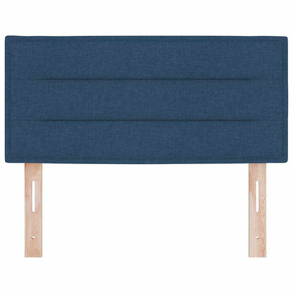 vidaXL LED Kopfteil mit LED-Lichtleisten Blau 80 cm Polyester