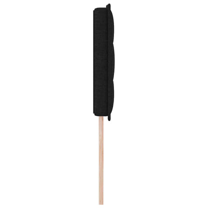 vidaXL LED Kopfteil mit LED-Lichtleisten Schwarz 160 cm Polyester