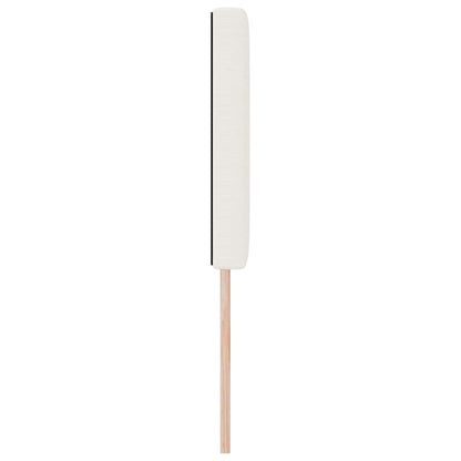 vidaXL LED Kopfteil mit LED-Lichtleisten Creme 144 cm Polyester