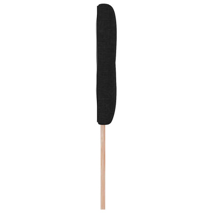 vidaXL LED Kopfteil mit LED-Lichtleisten Schwarz 160 cm Polyester