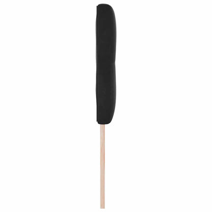 vidaXL LED Kopfteil mit LED-Lichtleisten Schwarz 160 cm Polyester