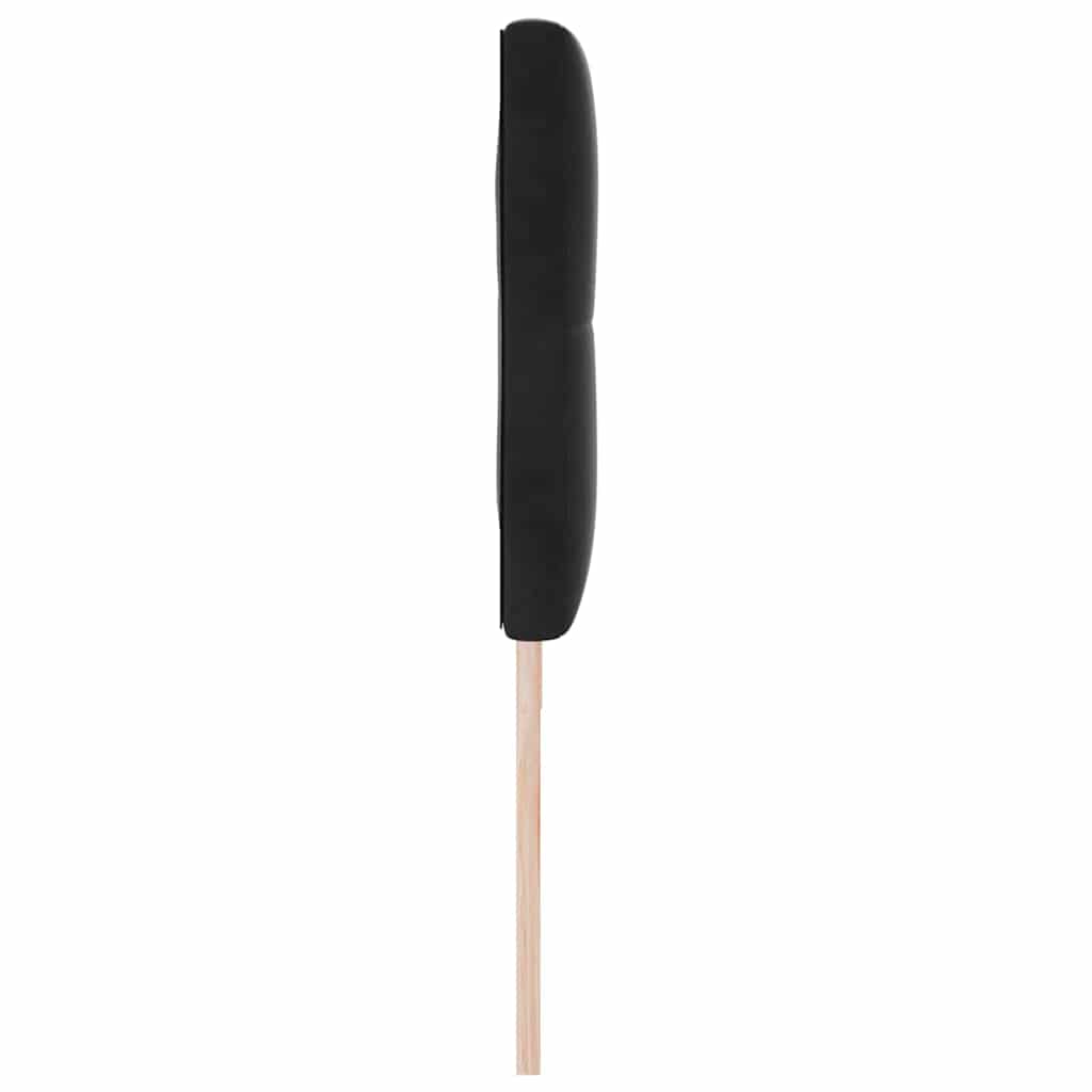 vidaXL LED Kopfteil mit LED-Lichtleisten Schwarz 180 cm Polyester