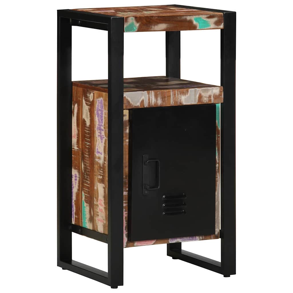 Badezimmermöbel-Set mit Regal 3 pcs Massives upgecyceltes Holz