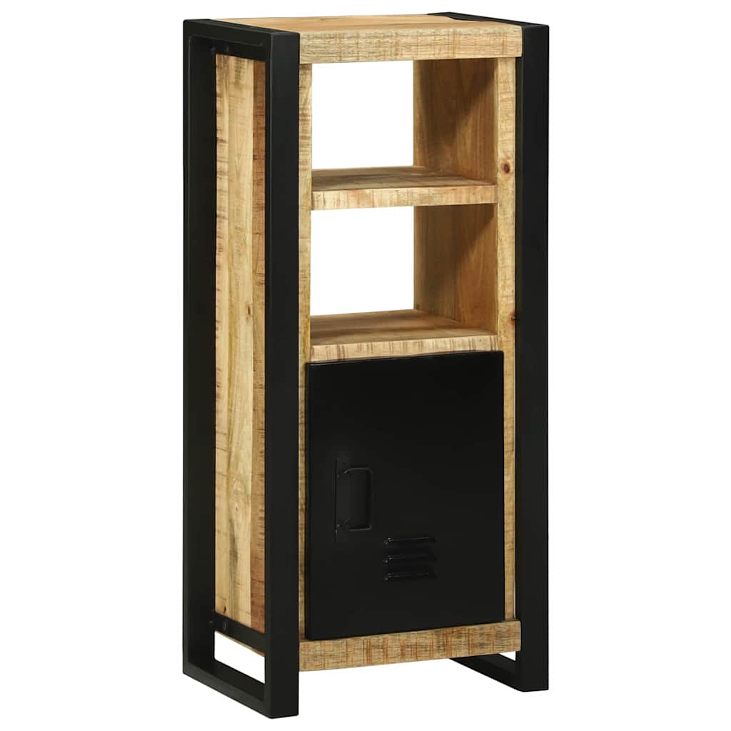 vidaXL Badezimmermöbel-Set 3 pcs Braun und Schwarz Massivholz Mango