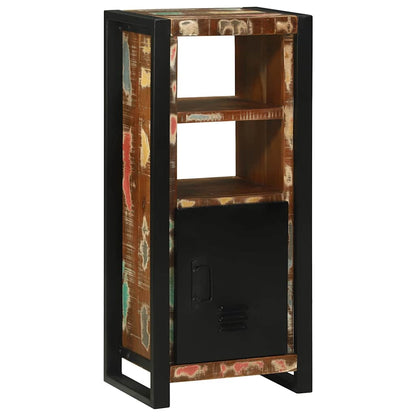 Badezimmermöbel-Set mit Regal 4 pcs Massives upgecyceltes Holz