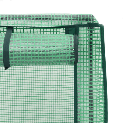 vidaXL Carré potager avec couvercle de serre aspect rotin 80x40x140 cm