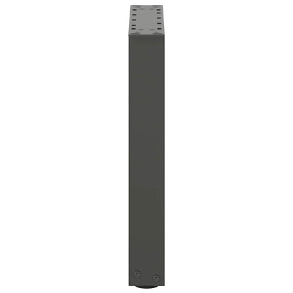 vidaXL Couchtischbeine U-Form 2 Stk. Anthrazit 38x(42-43) cm Stahl