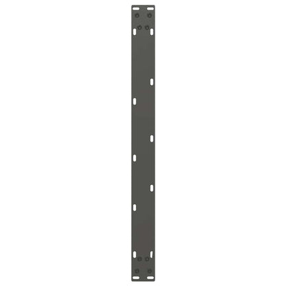 vidaXL Couchtischbeine U-Form 2 Stk. Anthrazit 70x(42-43) cm Stahl