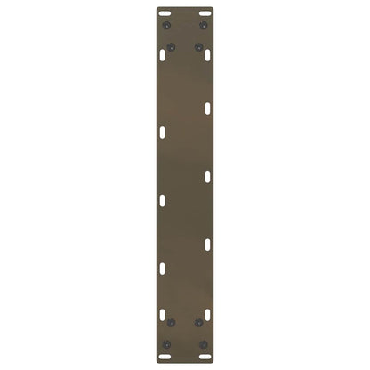 vidaXL Bartischbeine U-Form 2 Stk. Naturstahl 40x(110-111) cm Stahl
