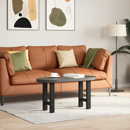 vidaXL Couchtischbeine Schwarz 2 Stk. 28x(42-43) cm Stahl