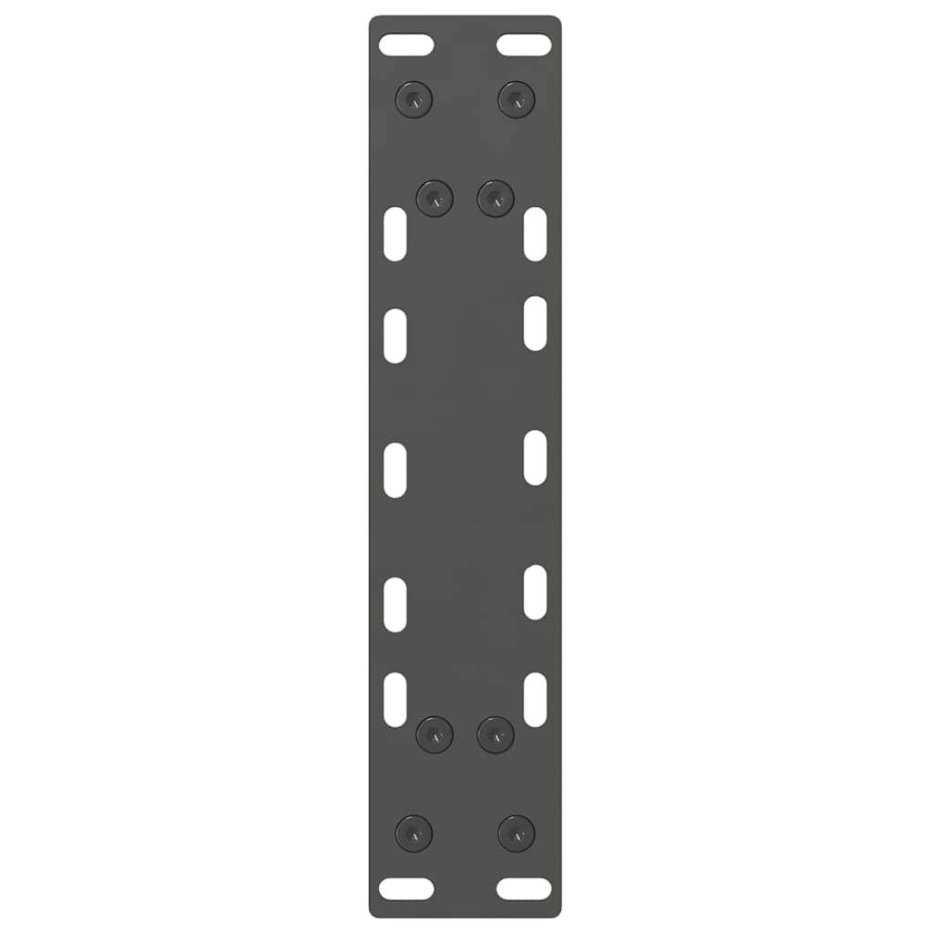 vidaXL Couchtischbeine Anthrazit 2 Stk. 38x(42-43) cm Stahl