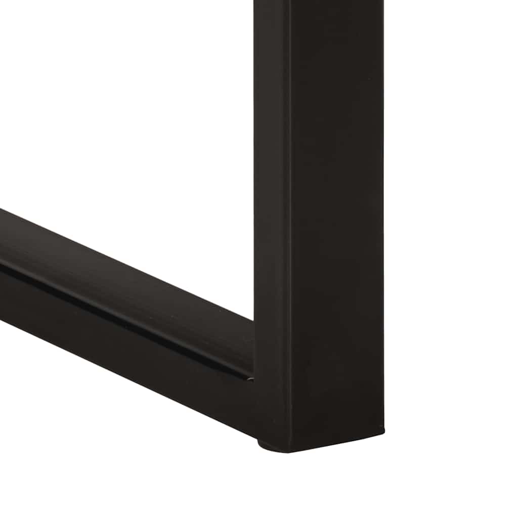 vidaXL Beistelltisch Mehrfarbig 35x35x50 cm Altholz Massiv