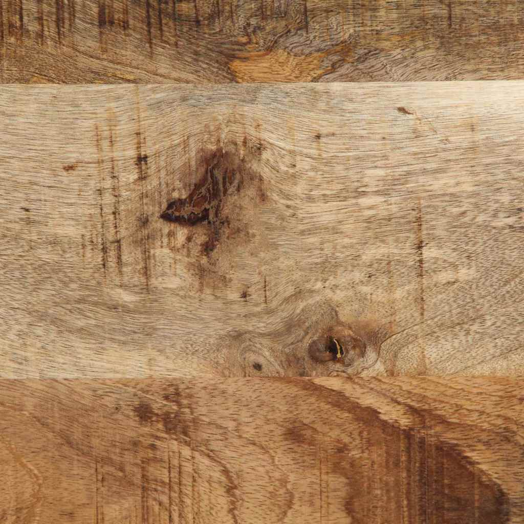 vidaXL Kleiderständer 80x40x190 cm Raues Massivholz Mango