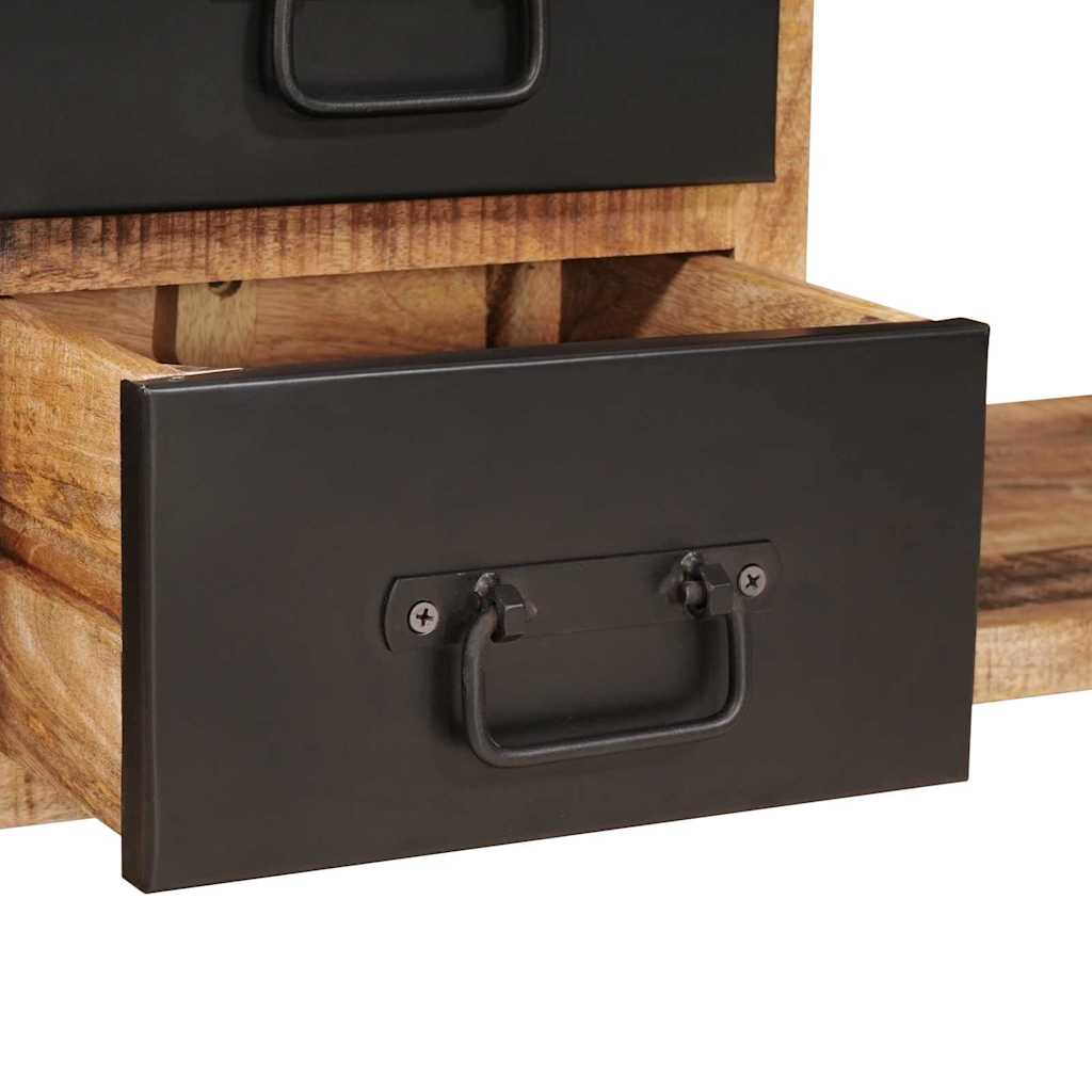 Sitzbank mit Stauraum Braun 80 x 35 x 40 cm Massivholz Mango