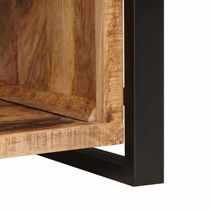 Sitzbank mit Stauraum Braun 80 x 35 x 40 cm Massivholz Mango