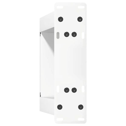 vidaXL Couchtischbeine U-Form 2 Stk. Weiß 30x(30-31) cm Stahl