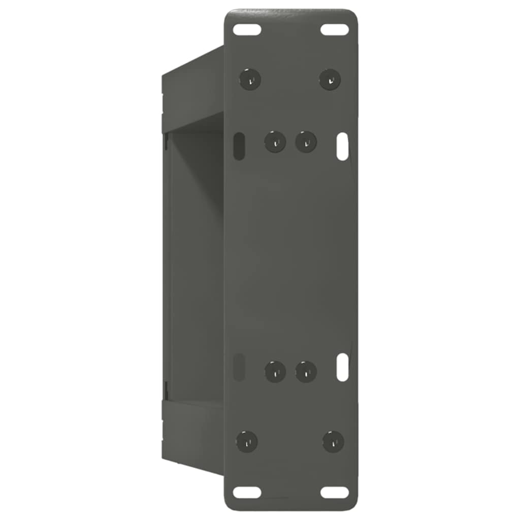 Couchtischbeine U-Form 2 Stk. Anthrazit 30x(30-31) cm Stahl