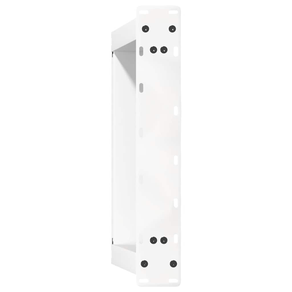 vidaXL Couchtischbeine U-Form 2 Stk. Weiß 50x(30-31) cm Stahl