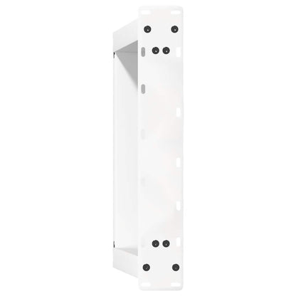 vidaXL Couchtischbeine U-Form 2 Stk. Weiß 50x(30-31) cm Stahl
