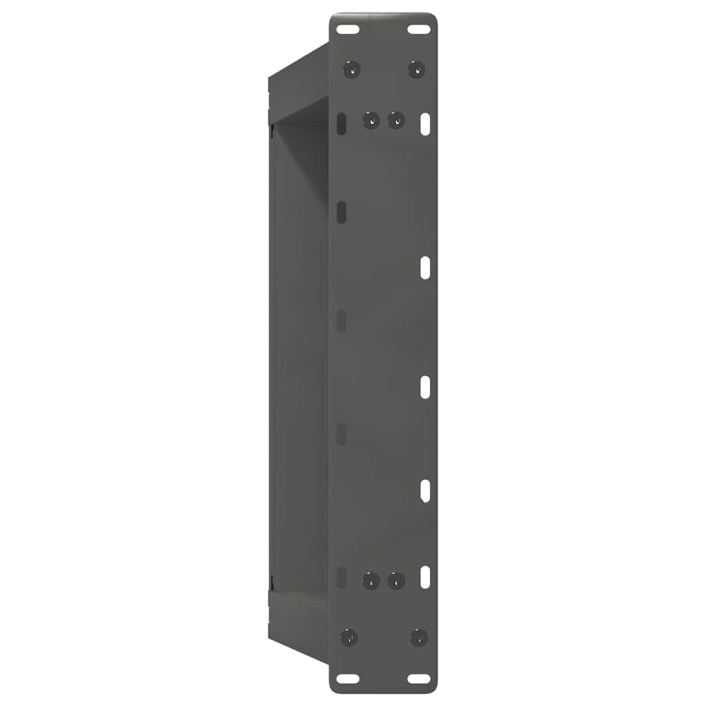 vidaXL Couchtischbeine U-Form 2 Stk. Anthrazit 50x(30-31) cm Stahl