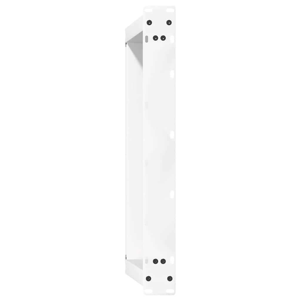vidaXL Couchtischbeine U-Form 2 Stk. Weiß 60x(30-31) cm Stahl