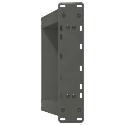 Couchtischbeine U-Form 2 Stk. Anthrazit 38x(42-43) cm Stahl