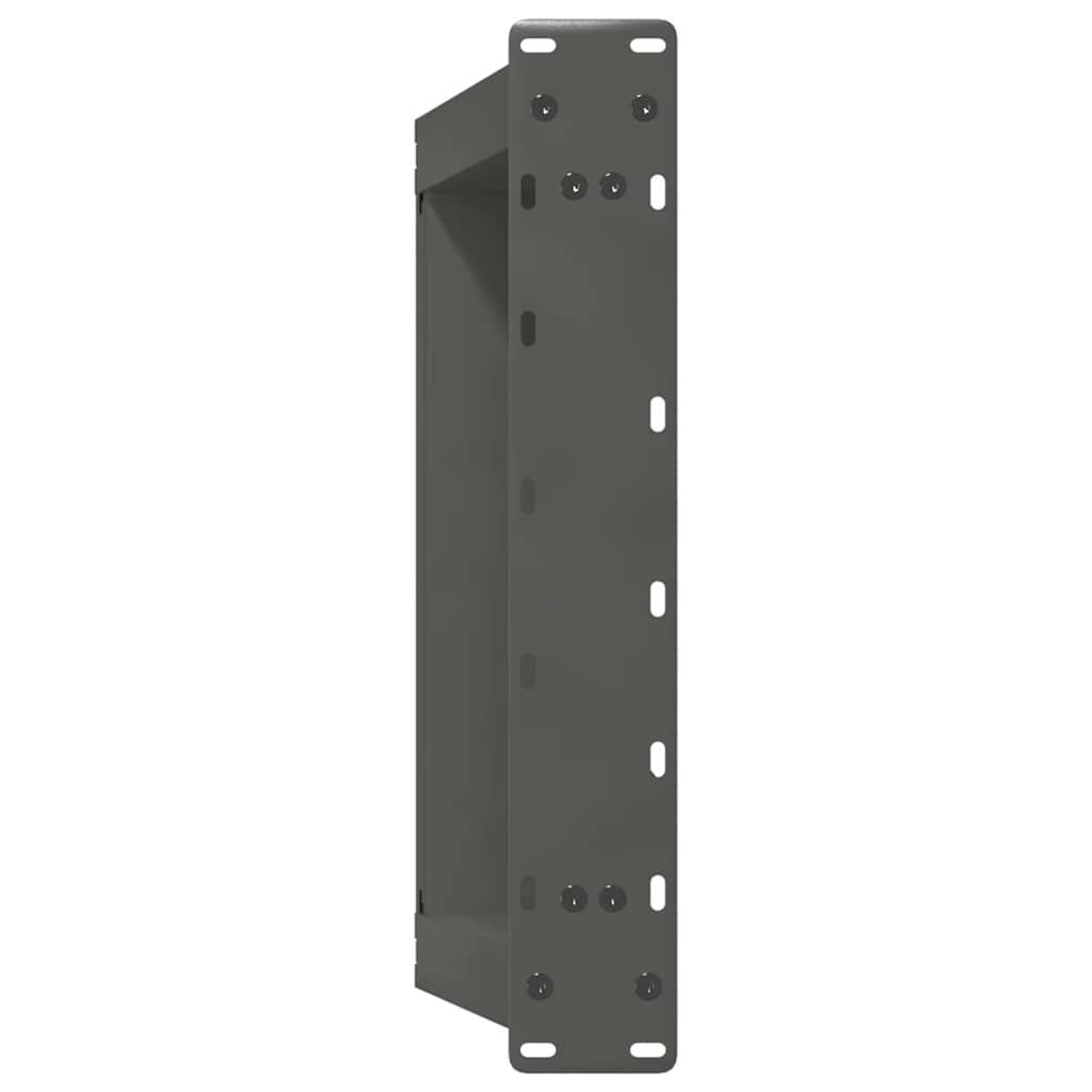 vidaXL Couchtischbeine U-Form 2 Stk. Anthrazit 50x(42-43) cm Stahl