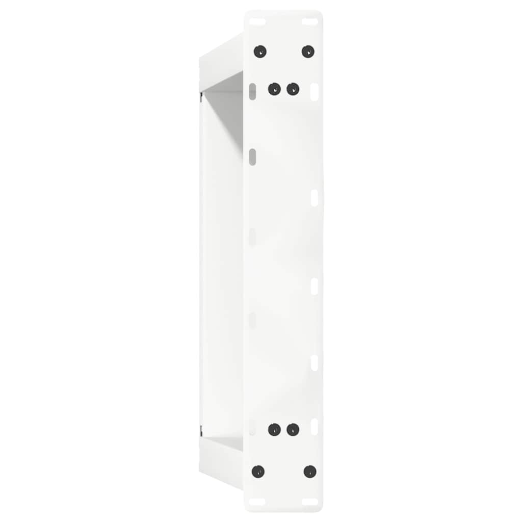 vidaXL Couchtischbeine U-Form 2 Stk. Weiß 60x(42-43) cm Stahl