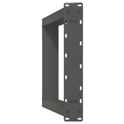vidaXL Konsolentischbeine U-Form 2 Stk. Anthrazit 38x(72-73) cm Stahl