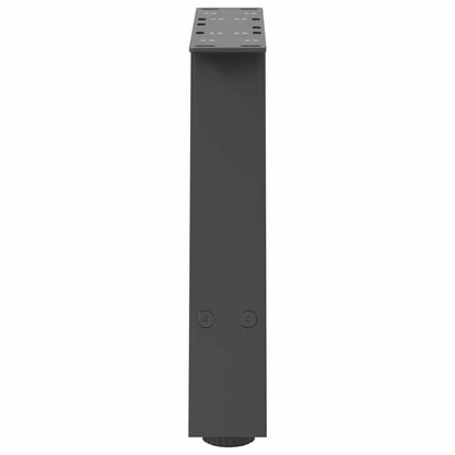 vidaXL Couchtischbeine A-Form 2 Stk. Anthrazit 30x(30-31) cm Stahl