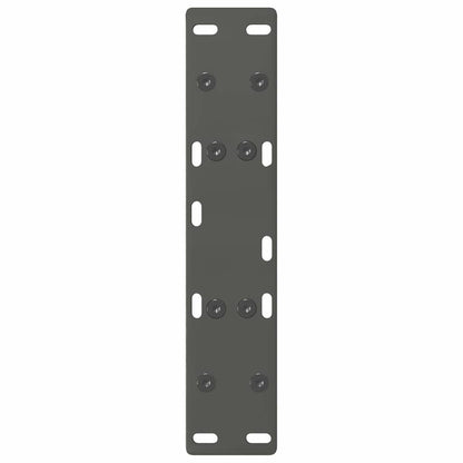 vidaXL Couchtischbeine A-Form 2 Stk. Anthrazit 30x(30-31) cm Stahl