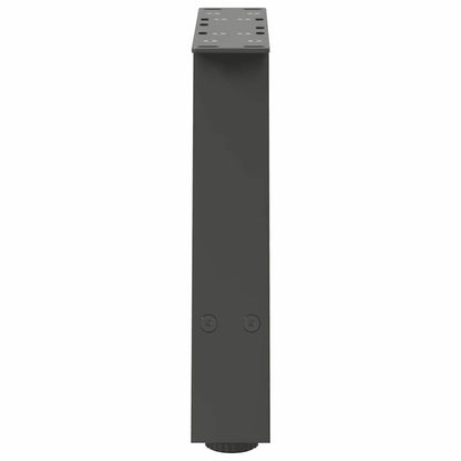 vidaXL Couchtischbeine A-Form 2 Stk. Anthrazit 40x(30-31) cm Stahl