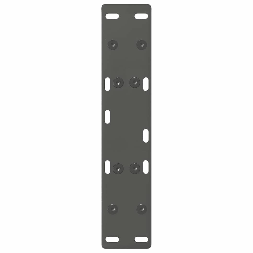 vidaXL Couchtischbeine A-Form 2 Stk. Anthrazit 40x(30-31) cm Stahl